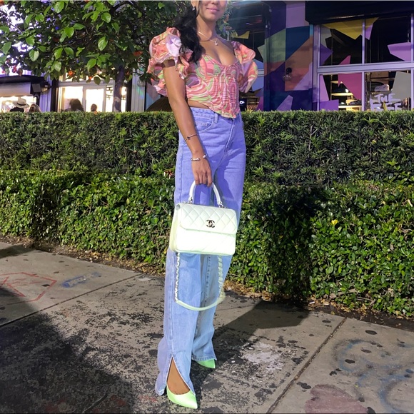 Cute top (perfect with Jeans): Multi-coloured corset - Picture 2 of 4